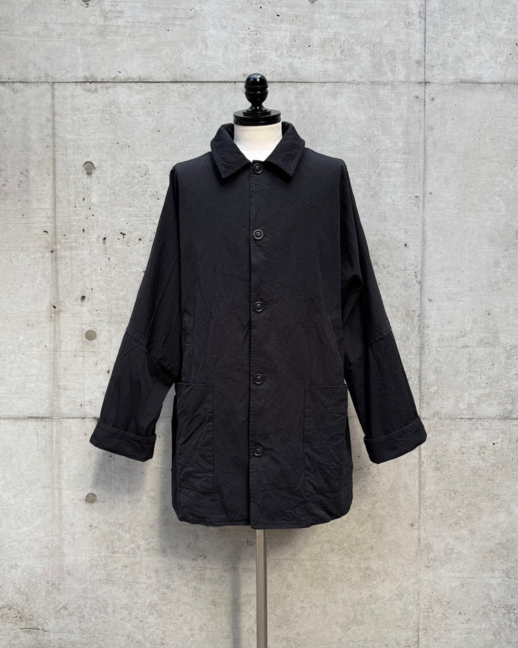 CASEY/CASEY / WEIPING JACKET - DOUBLE COTTON / BLACK