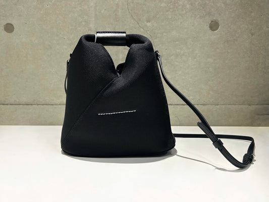 MM⑥ Maison Margiela / Japanese mesh crossbody bag / black / SB6WD0026P6414