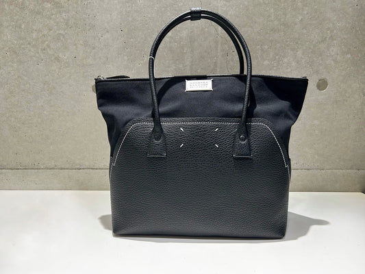 Maison Margiela / 5AC SHOPPING BAG MEDIUM / BLACK / SB1WC0012P4348