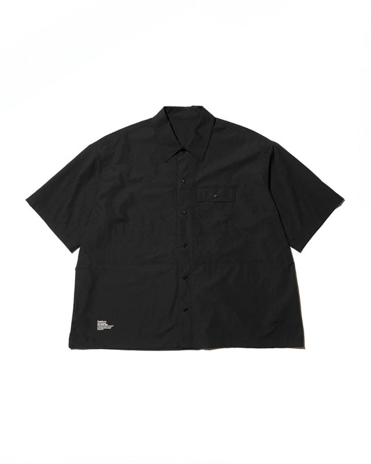 FreshService / DRY FLEX NYLON FIELD POCKET SHIRT / BLACK / FSC262-50116