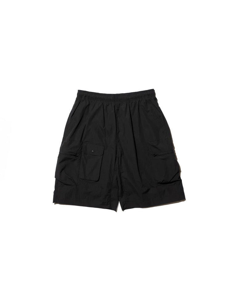 FreshService / DRY FLEX NYLON EASY CARGO SHORTS / BLACK / FSC262-40117
