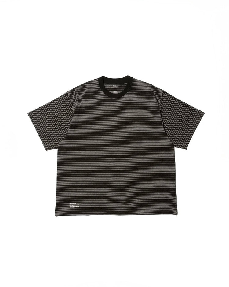 FreshService / COMPACT DRY BORDER TEE / BLACK / FSC262-70119