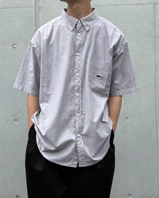 DESCENDANT / KENNEDY’S OXFORD SS SHIRT PIGMENT DYE / GRAY / 261WVDS-SHM07
