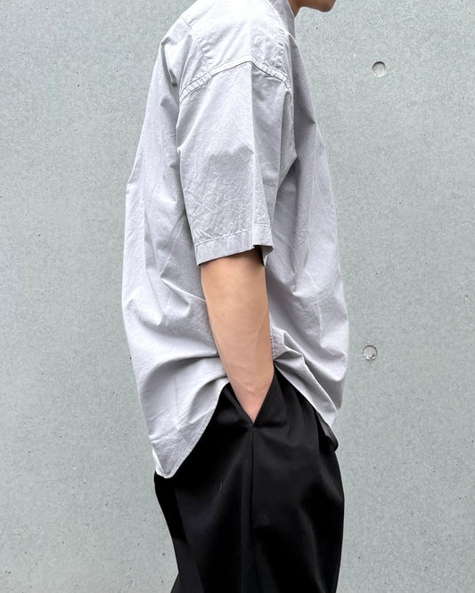 DESCENDANT / KENNEDY’S OXFORD SS SHIRT PIGMENT DYE / GRAY / 261WVDS-SHM07