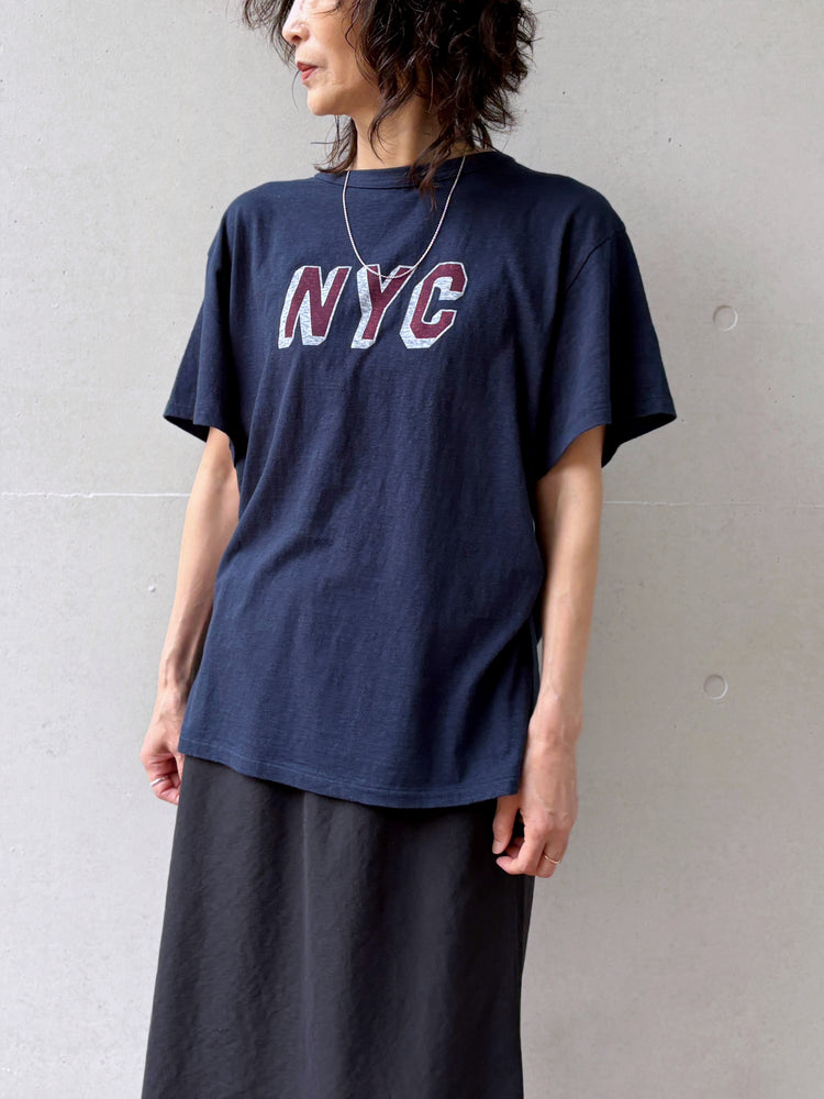 THE SHINZONE / 【25周年記念】NYC TEE / NAVY / 26AMSCU13