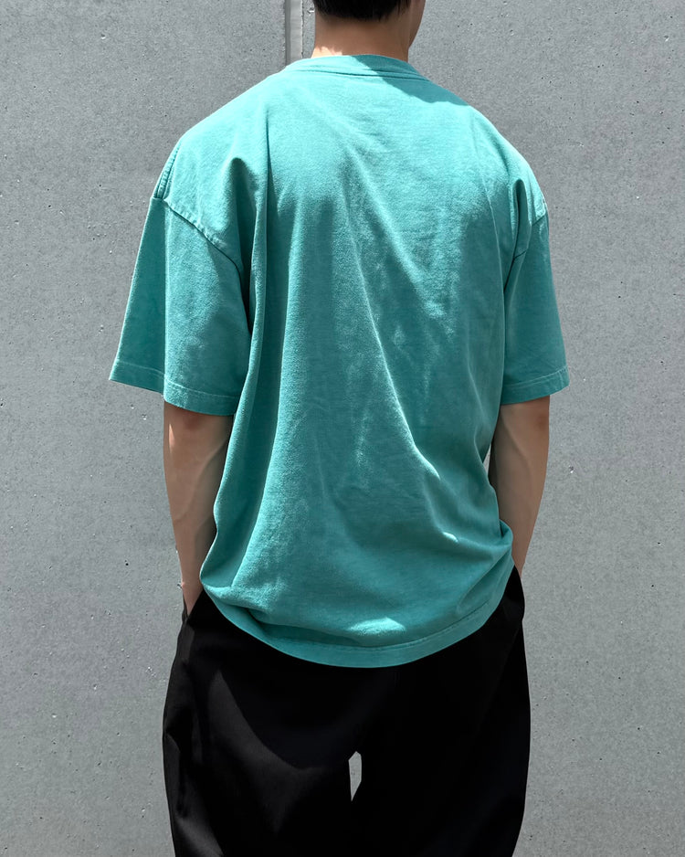 DESCENDANT / CACHALOT ORGANIC COTTON SS PIGMENT DYE / GREEN / 261ATDS-CSM19