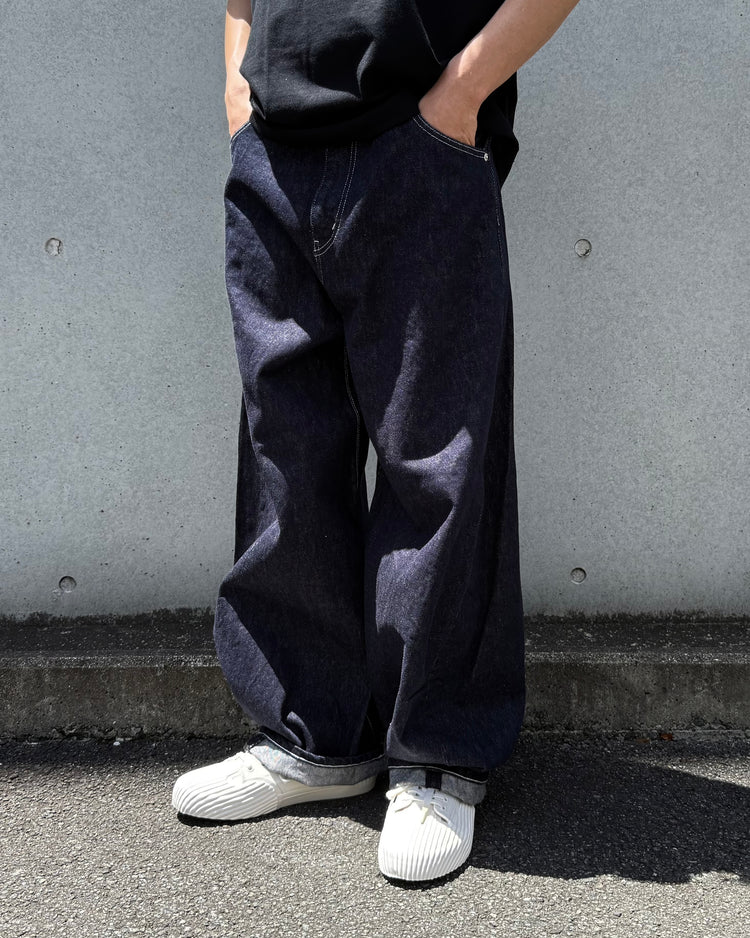 COMME des GARCONS HOMME / HR-P013 / NAVY・WHITE