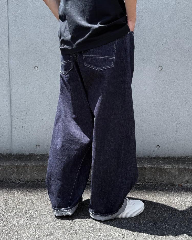COMME des GARCONS HOMME / HR-P013 / NAVY・WHITE