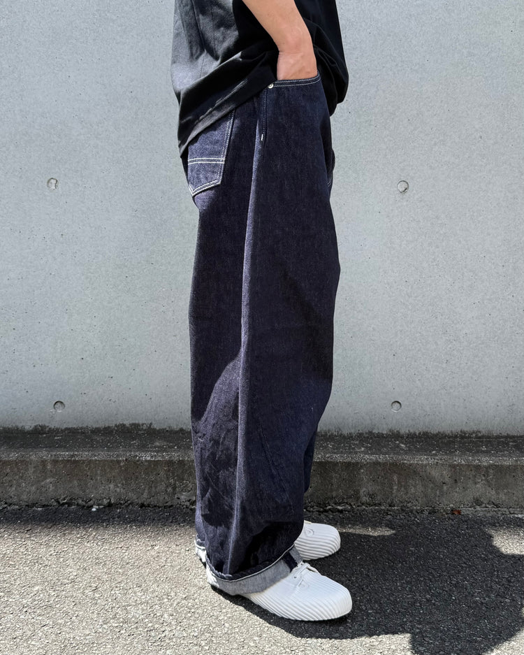 COMME des GARCONS HOMME / HR-P013 / NAVY・WHITE
