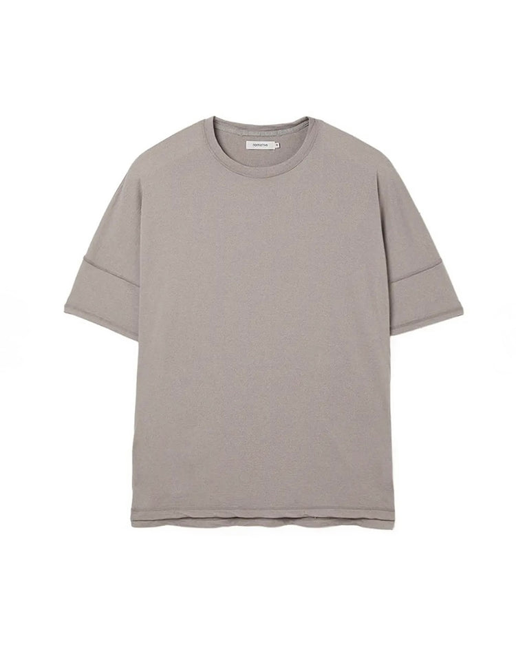 nonnative / CLERK S/S TEE MERINOWOOL OVERDYED / GRAY / NN-C4824