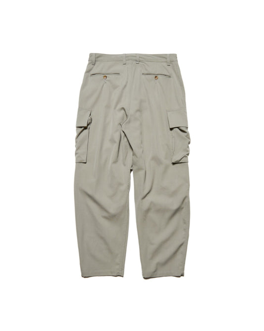 SOPHNET. / WASHER WOOL MILITARY CARGO PANTS / KHAKI / SPNT-252028