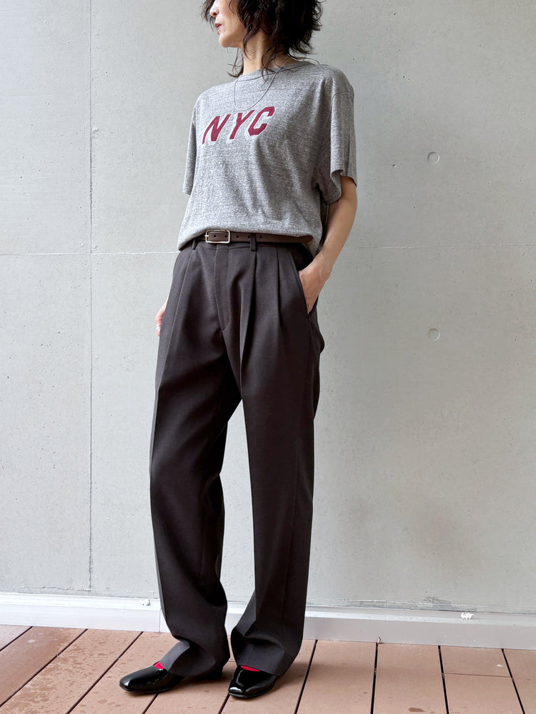 THE SHINZONE / 【25周年記念】NYC TEE / GRAY / 26AMSCU13