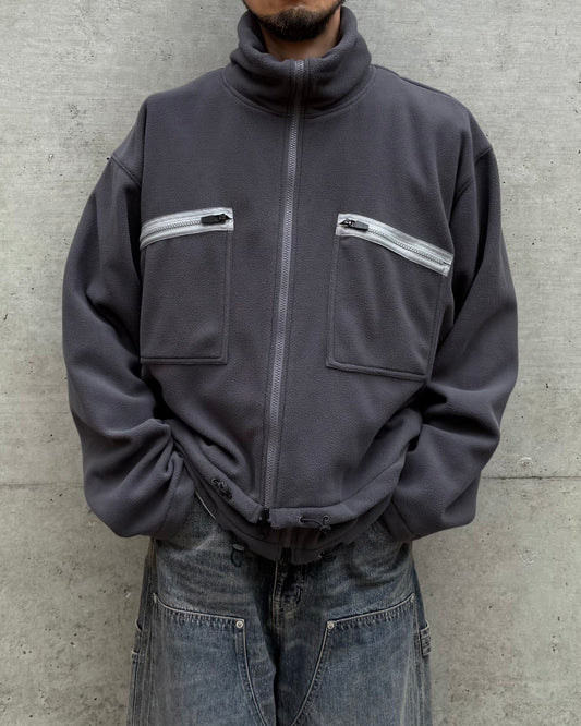 DAIRIKU / Docking Fleece Jacket / Gray / 25AW J11