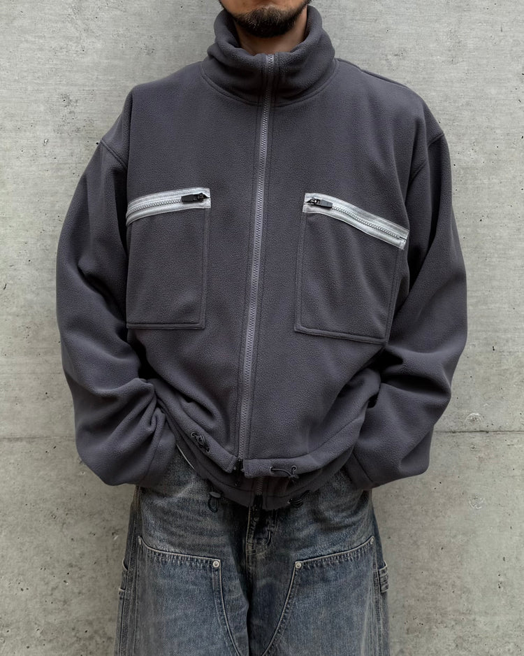 DAIRIKU / Docking Fleece Jacket / Gray / 25AW J11