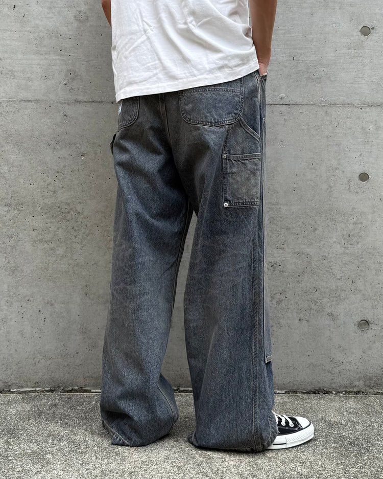 DAIRIKU / Vintage Washed Painter Denim Wide Pants / Indigo / 25AW D15