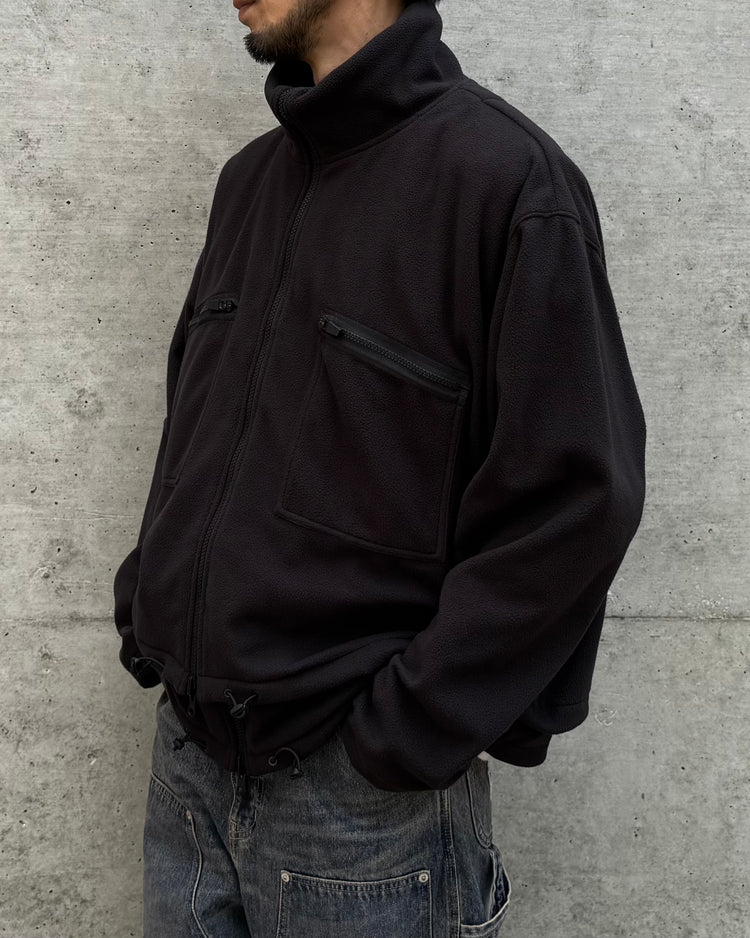 DAIRIKU / Docking Fleece Jacket / Black / 25AW J11