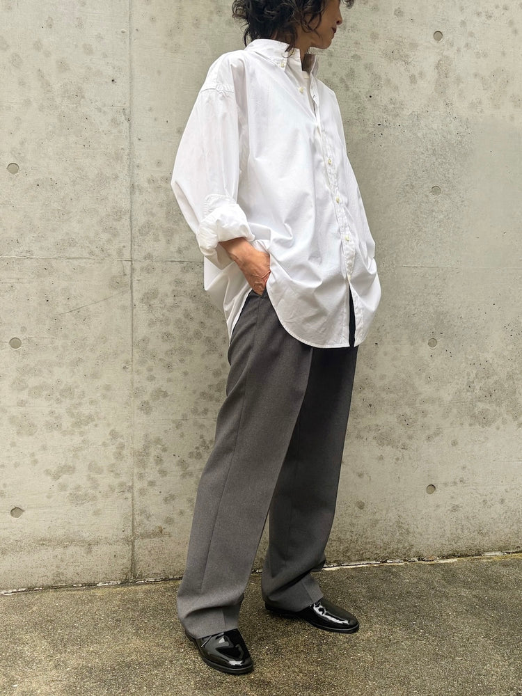 THE SHINZONE / DADDY SHIRT / WHITE / 21AMSBL08