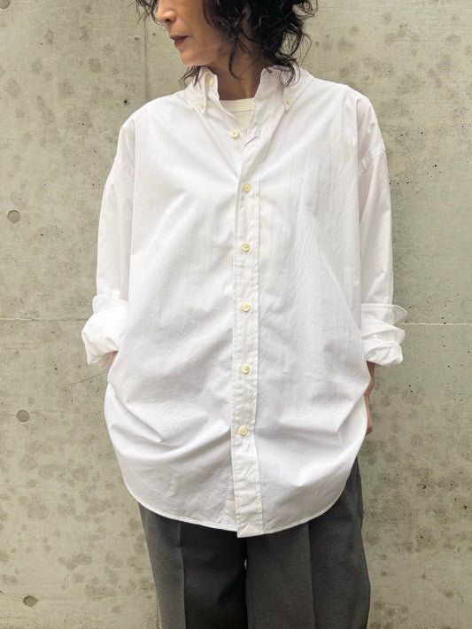 THE SHINZONE / DADDY SHIRT / WHITE / 21AMSBL08