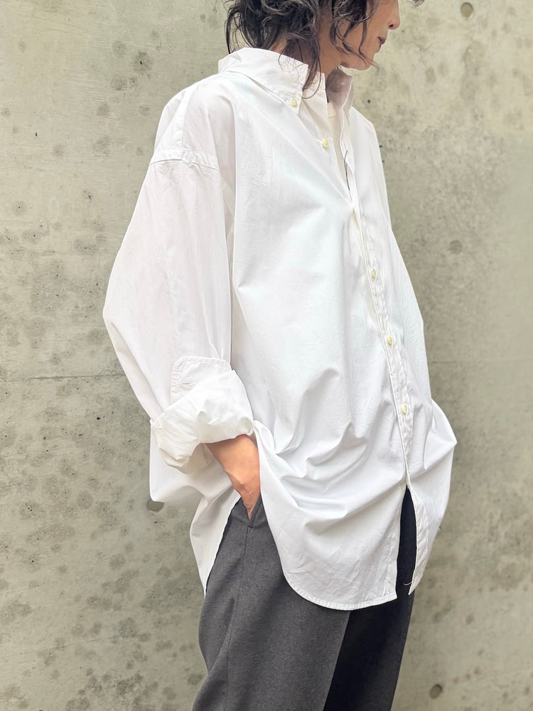 THE SHINZONE / DADDY SHIRT / WHITE / 21AMSBL08