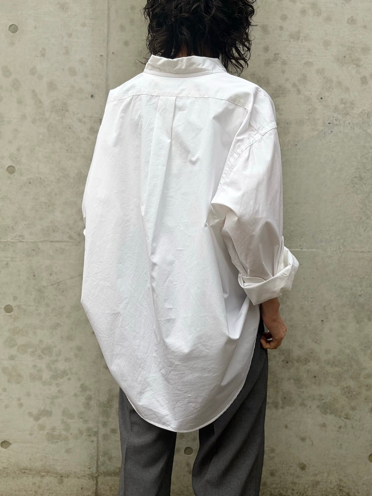 THE SHINZONE / DADDY SHIRT / WHITE / 21AMSBL08