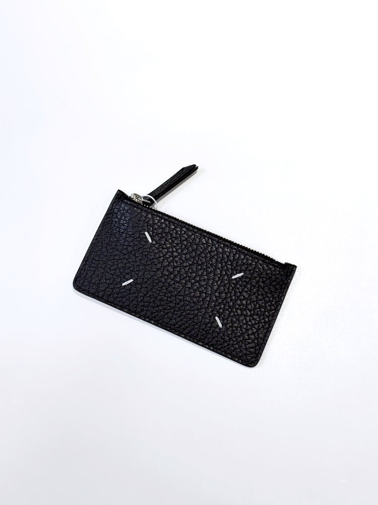 Maison Margiela / Card Holder Zip EW / BLACK / S56UI0143P4455