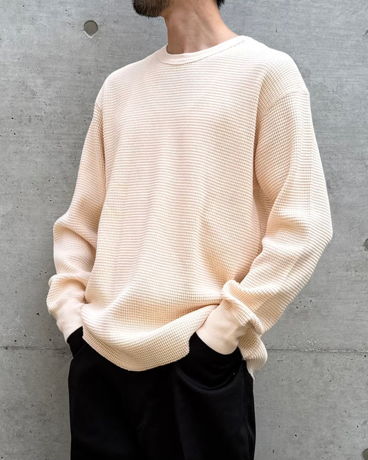 MASSES / THERMAL SHIRT L/S / NATURAL