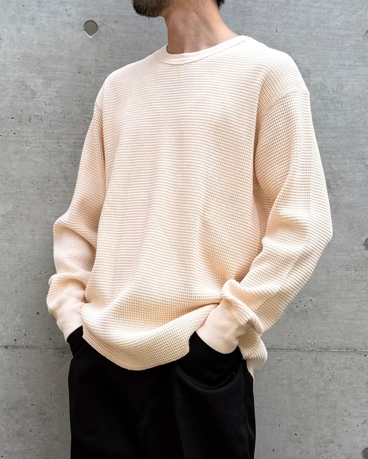 MASSES / THERMAL SHIRT L/S / NATURAL