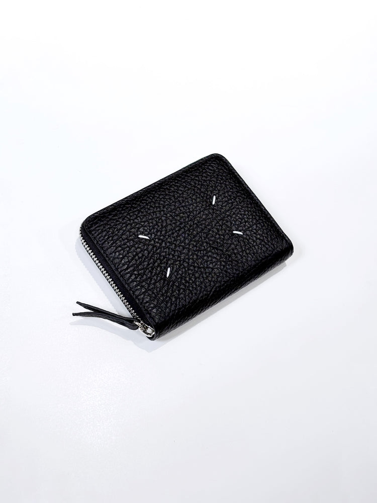 Maison Margiela / 4 Stitch Wallet Zip Around Continental Small / BLACK / SA1UI0047P4455