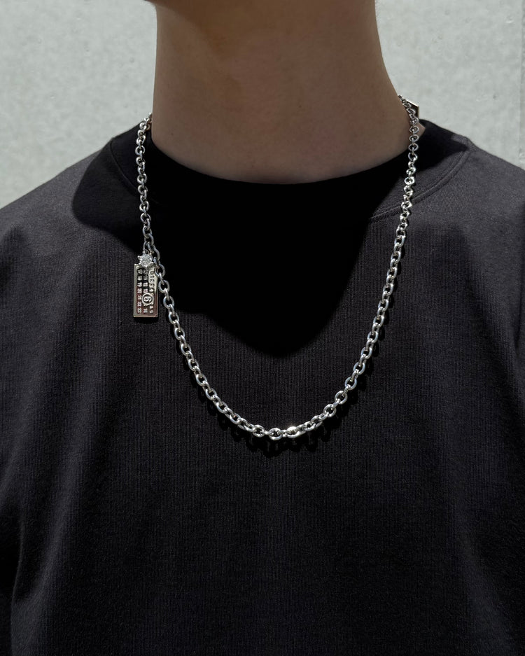 MM⑥ Maison Margiela / Calendar Logo Necklace / Silver / SM7UU0124 P9162