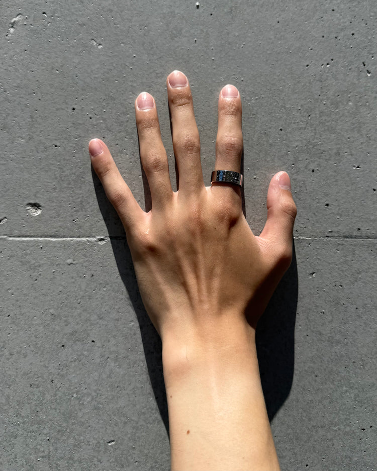 MM⑥ Maison Margiela / Minimal Logo Ring / Silver / SM6UQ0057 P6469