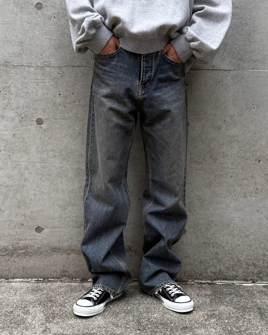 DAIRIKU / Straight Vintage Denim Pants / Indigo / 25AW D17