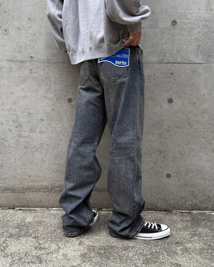 DAIRIKU / Straight Vintage Denim Pants / Indigo / 25AW D17