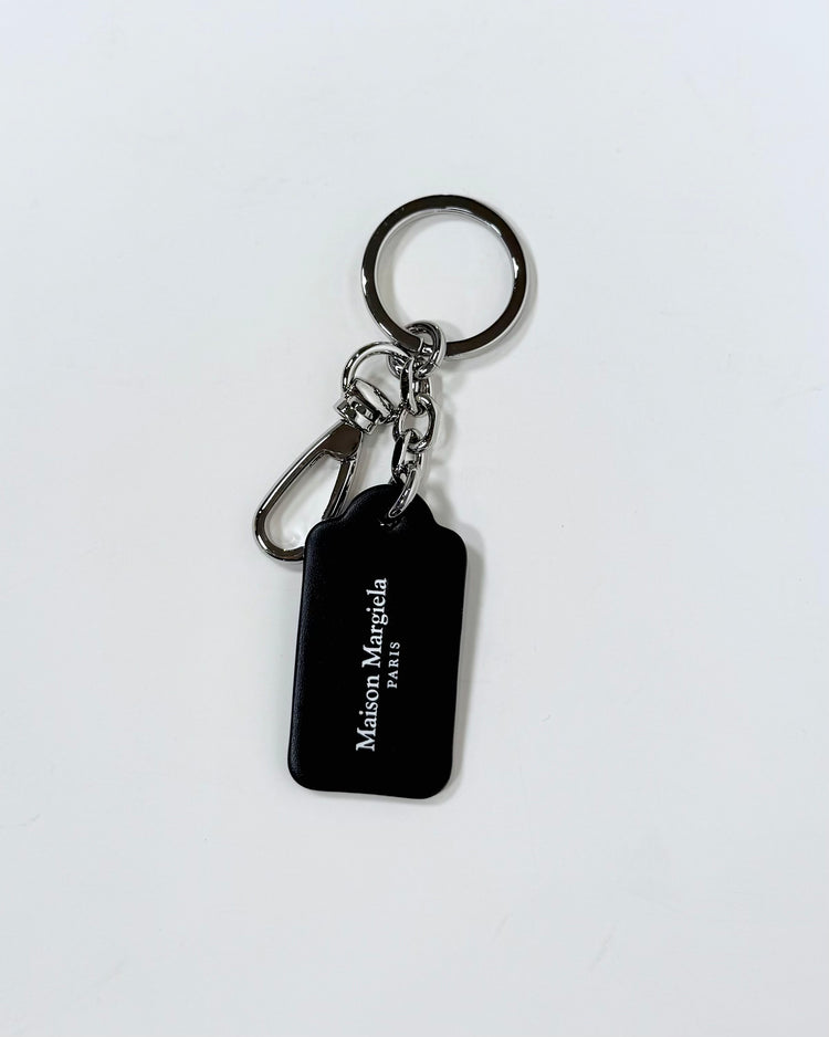 Maison Margiela / 4 Stitch Tag Key Ring / BLACK / SA2UA0014