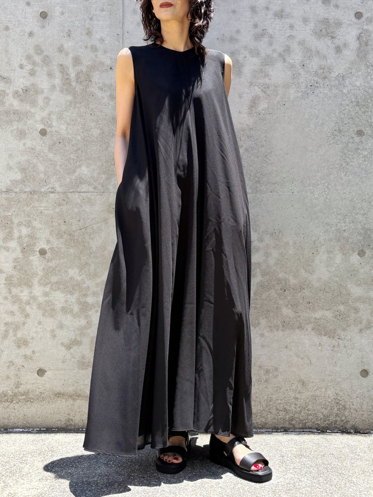 ENFÖLD / DRESS LIKE ALL-IN-ONE / BLACK / 300JA233-0561