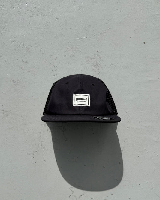 DESCENDANT / CACHALOT 6 PANEL / BLACK / 261NSDS-HT04