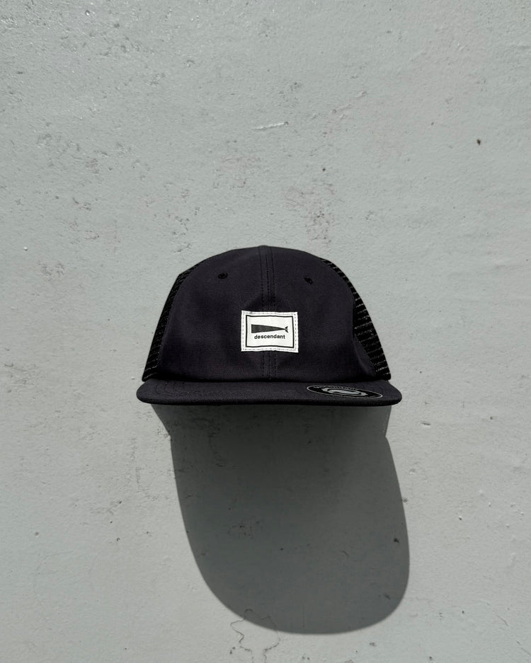 DESCENDANT / CACHALOT 6 PANEL / BLACK / 261NSDS-HT04