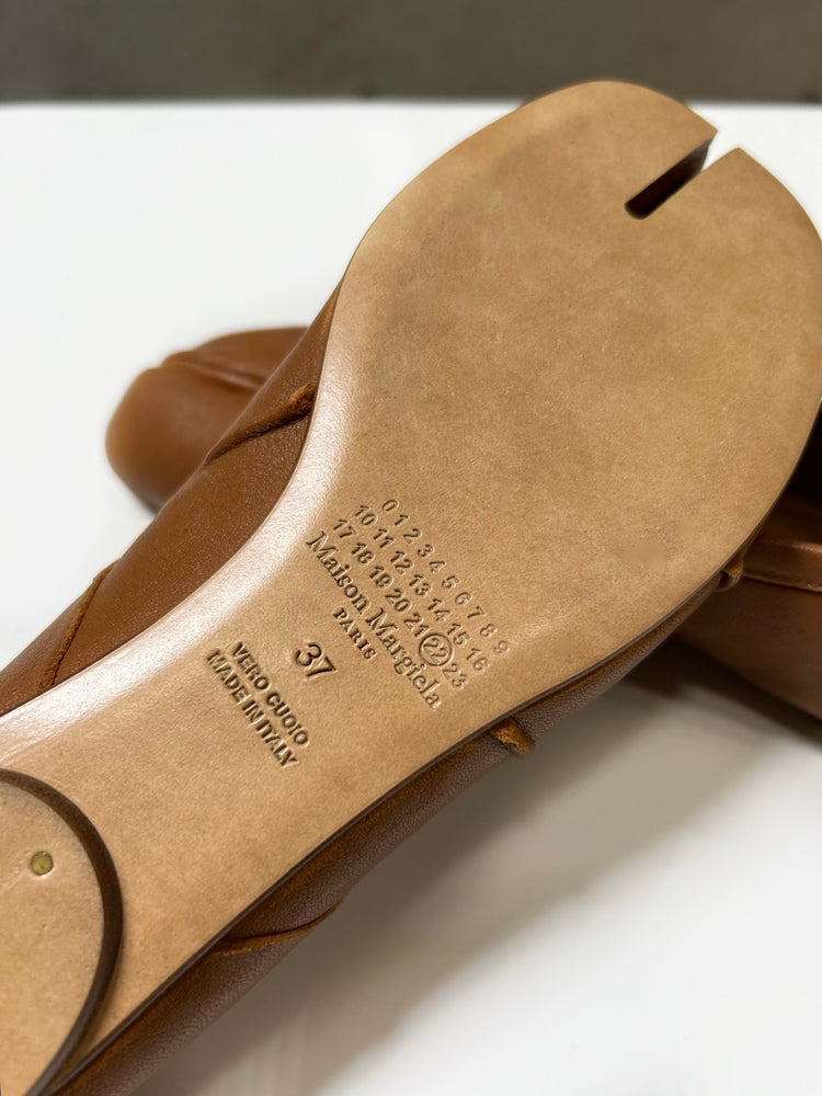 Maison Margiela / New Tabi Ballerina / Light Brown / S58WZ0127P6378T2289