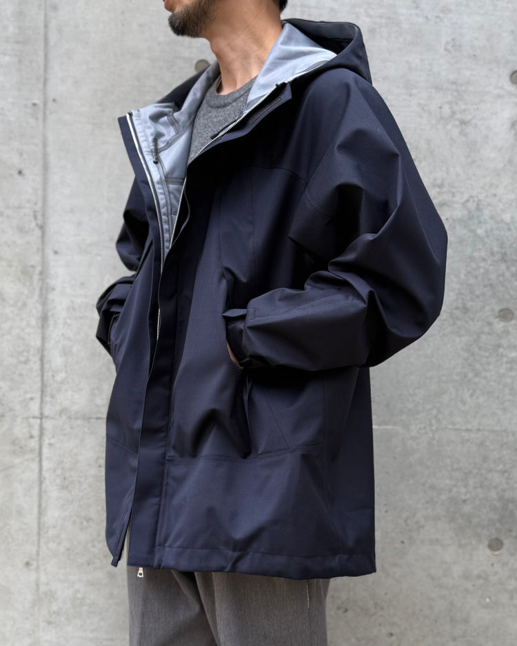SOPHNET. / 3LAYER WOOL MOUNTAIN JACKET / NAVY / SPNT-252014