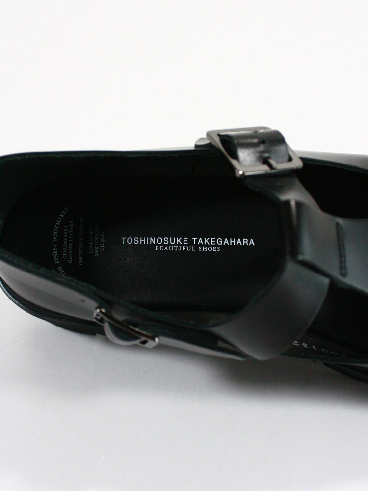 beautiful shoes / T-STRAP(GLOXI CUT SOLE) / BLACK / BSS2434013