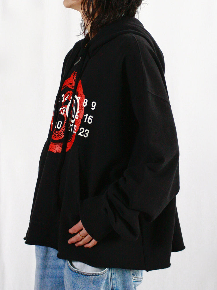 MM⑥ Maison Margiela / Year of the Snake(蛇年)スウェットシャツ / BLACK / S62GU0136-M25014