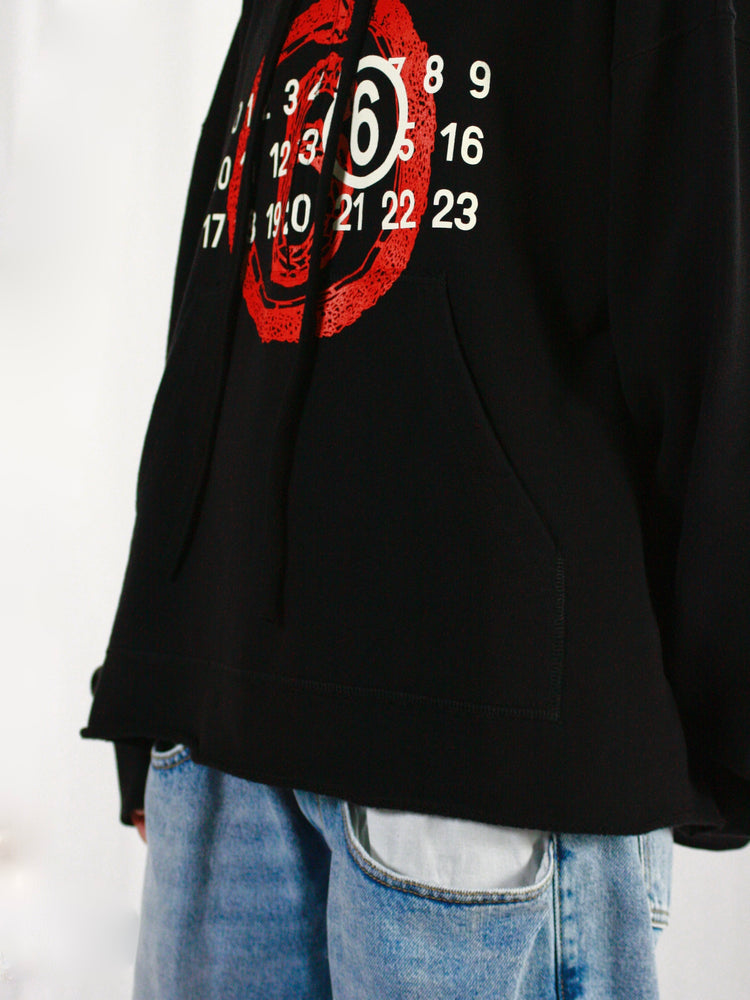 MM⑥ Maison Margiela / Year of the Snake(蛇年)スウェットシャツ / BLACK / S62GU0136-M25014