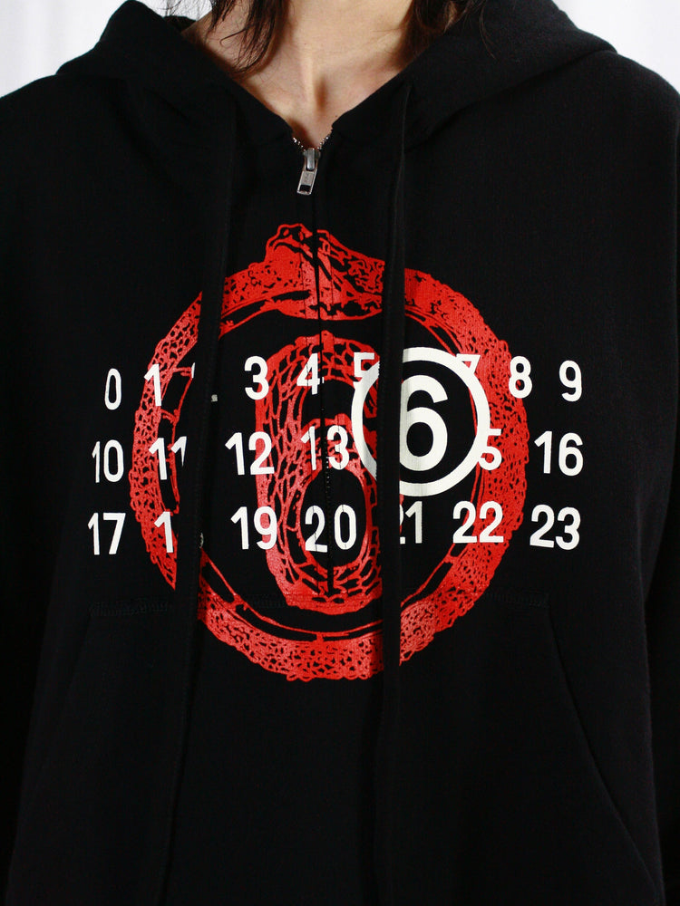 MM⑥ Maison Margiela / Year of the Snake(蛇年)スウェットシャツ / BLACK / S62GU0136-M25014