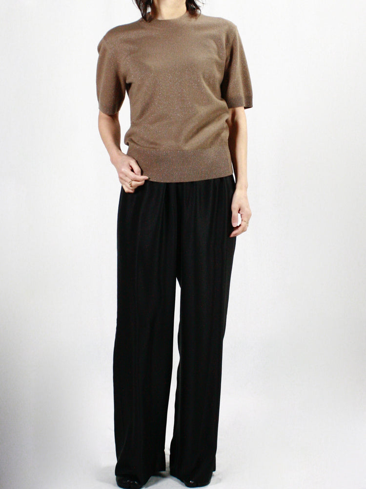 BLAMINK / インティメイト シルクドロストパンツ / BLACK / 7939-230-0012