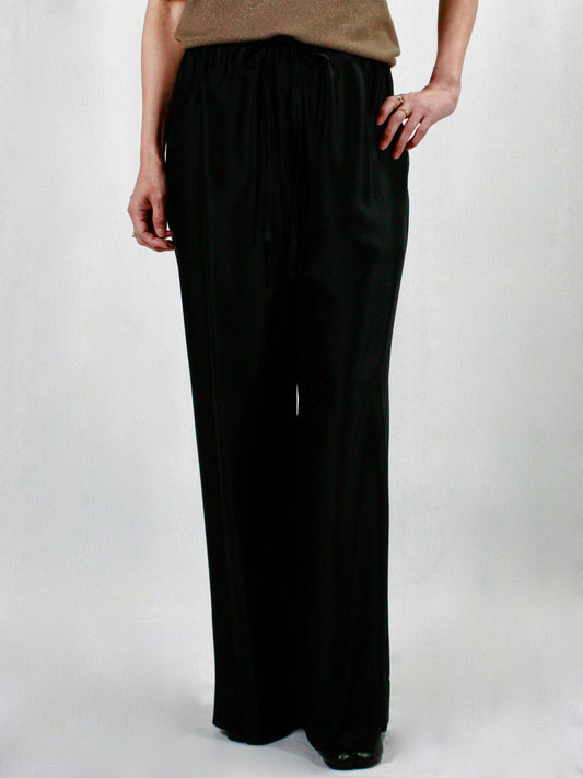 BLAMINK / インティメイト シルクドロストパンツ / BLACK / 7939-230-0012