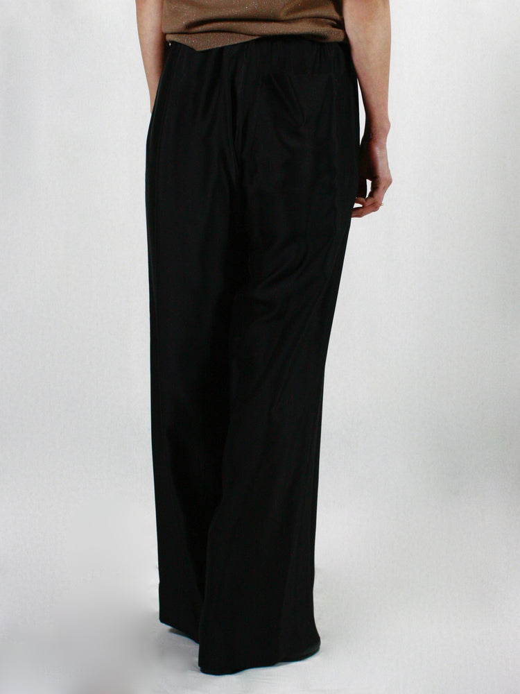 BLAMINK / インティメイト シルクドロストパンツ / BLACK / 7939-230-0012