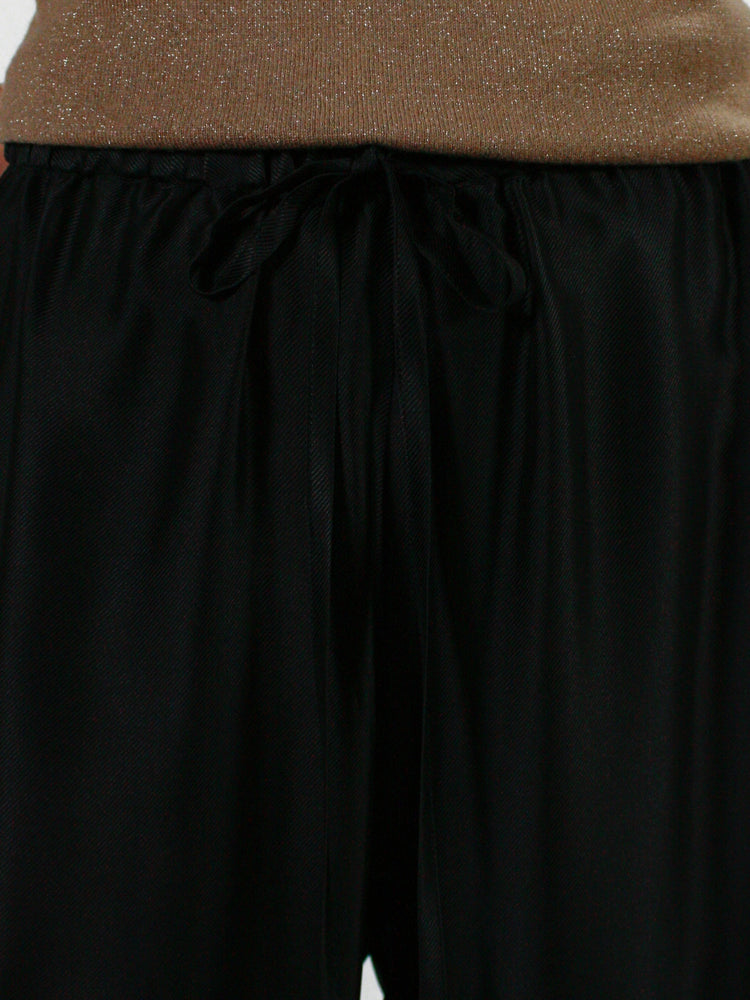 BLAMINK / インティメイト シルクドロストパンツ / BLACK / 7939-230-0012