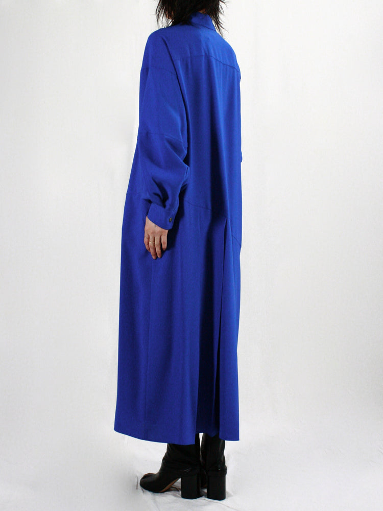 ENFÖLD / SHIRT DRESS / BLUE / 300IS233-0581