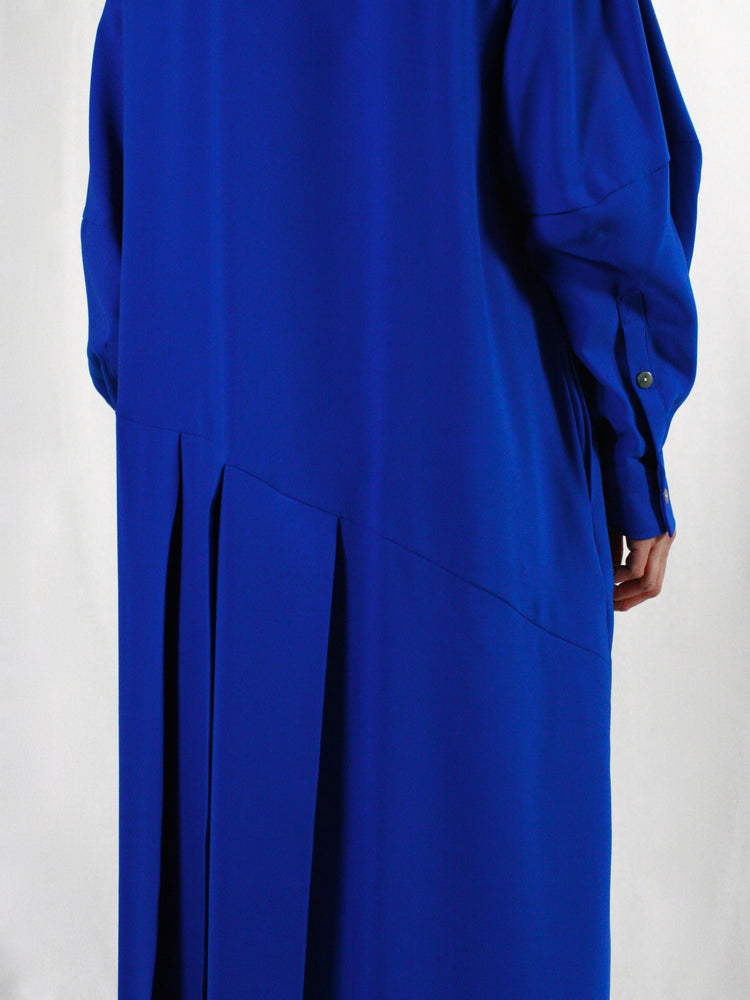 ENFÖLD / SHIRT DRESS / BLUE / 300IS233-0581