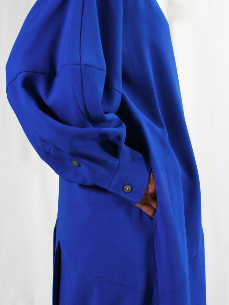 ENFÖLD / SHIRT DRESS / BLUE / 300IS233-0581