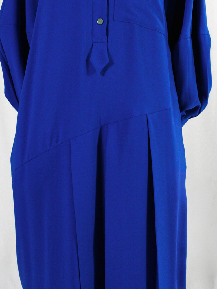 ENFÖLD / SHIRT DRESS / BLUE / 300IS233-0581